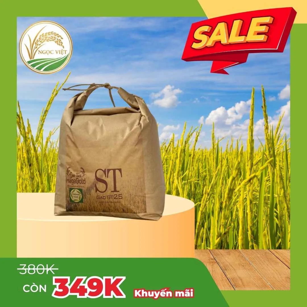 Gạo ST25 Chính Hãng